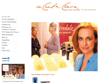 Tablet Screenshot of klugehautpflege.com